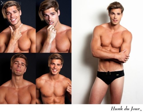 Your Hunk of the Day: Giovanni Bonamy http://hunk.dj/6992