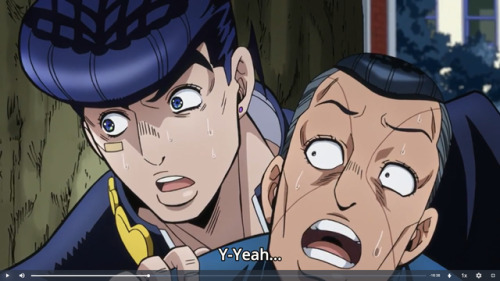 josuke higashikata okuyasu nijimura josuyasu ish screenshot redraw jjba jojo& 039;s bizarre adventure diu my art fan art redraw I love these kids ok they& 039;re so precious