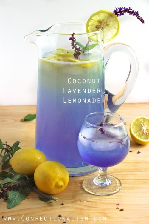 angelkin-food-cake:Coconut Lavender Lemonade1½ cups fresh...