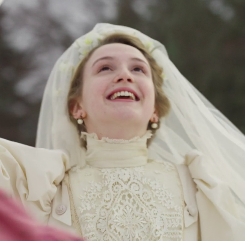 constantandvirtuous Prissy’s wedding dress from... Anne