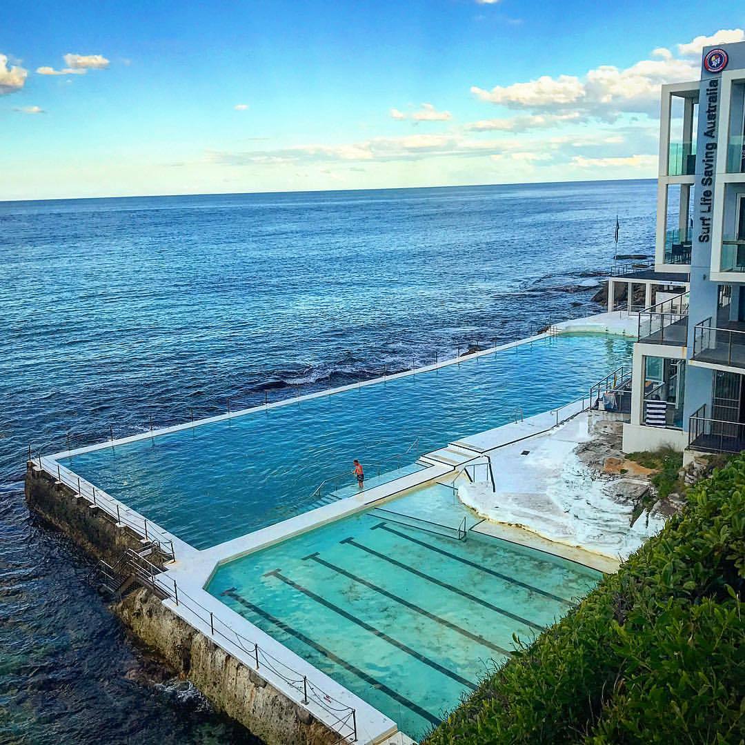 Mcventurer The Famous Bondi Icebergs Pool At The Beginning Of