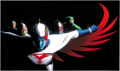 scienceninjaturtle:Alex Ross Art of Gatchaman/ Battle of the...