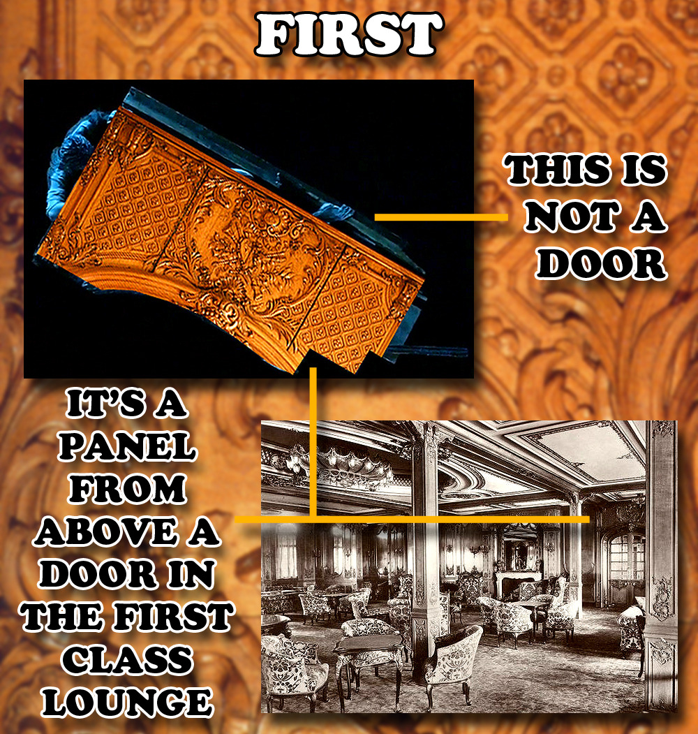 Magnificent Titanic An Addendum To My Post About The Panel Not