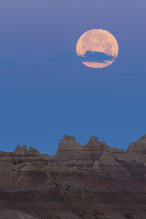 Landscape Badlands National Park South Dakota