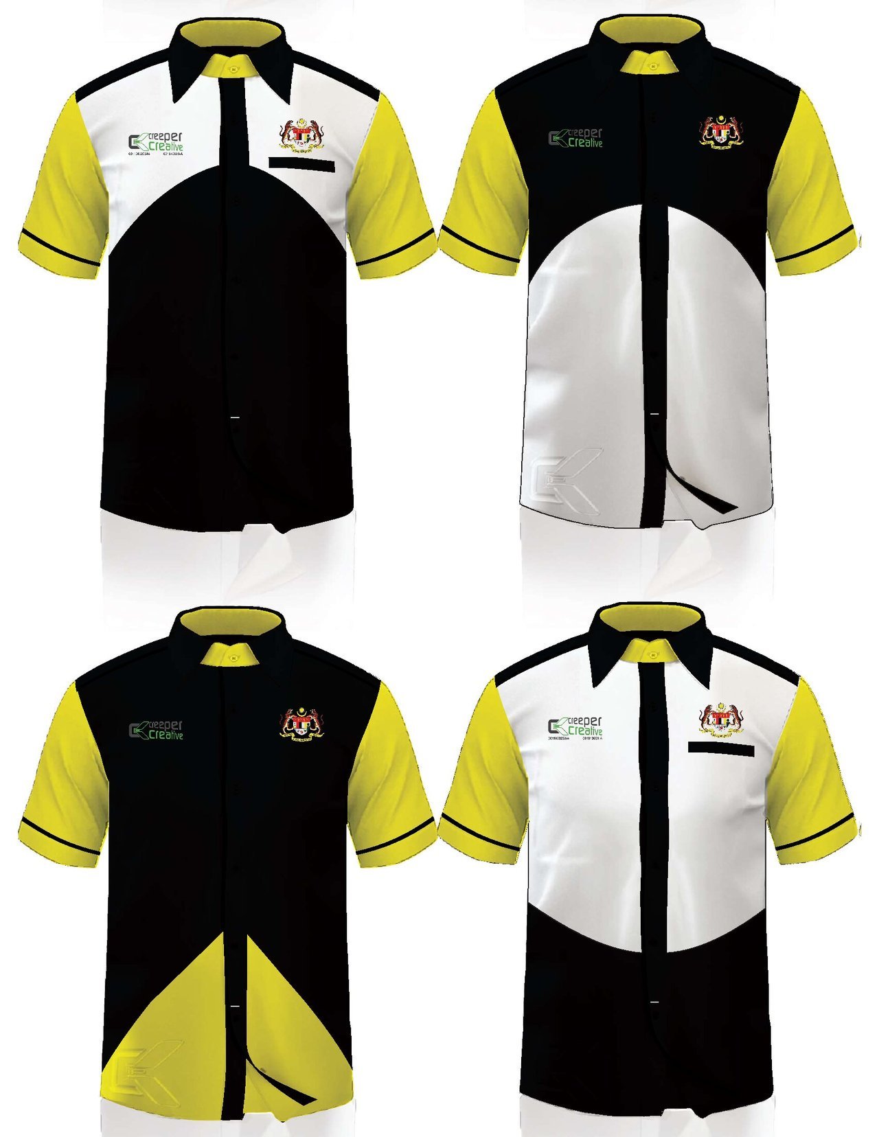 Corporate Shirt Yellow-15