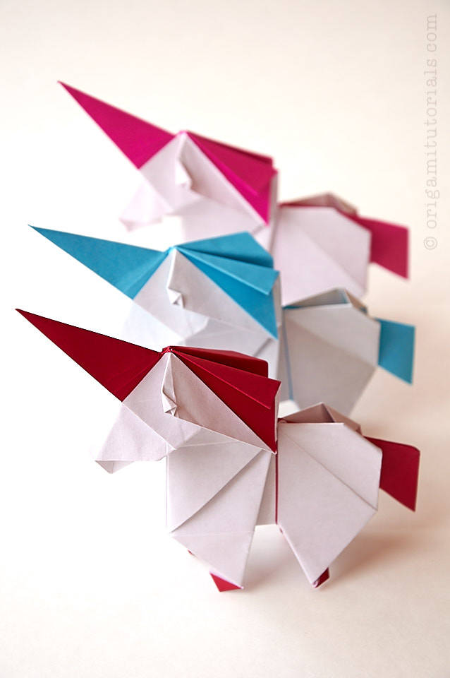 Simple Origami Unicorn Instructions Jadwal Bus