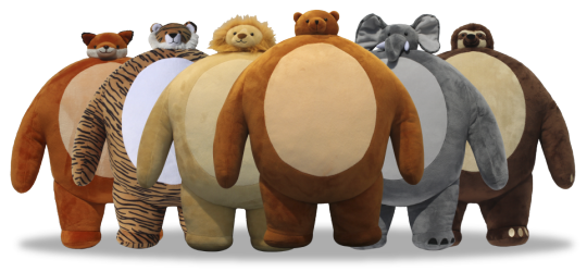 teddy bear with big body