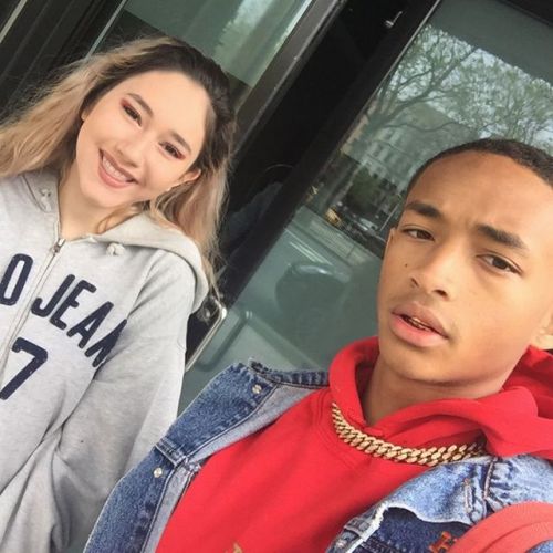 Jaden Smith grills chain