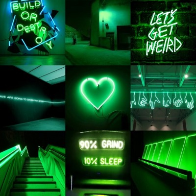 Aesthetic Neon Green Light - Largest Wallpaper Portal