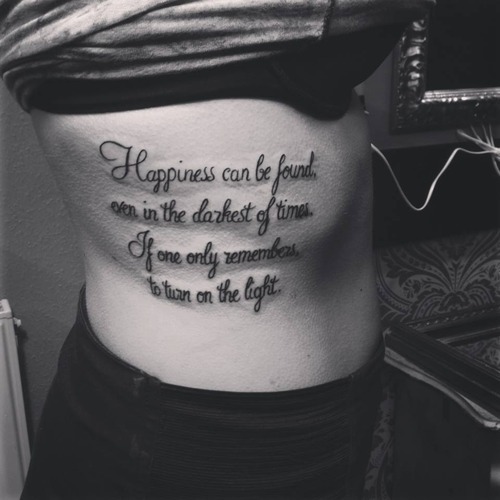 Happiness Can Be Found Dumbledore Quote Tattoo M Quotes Daily