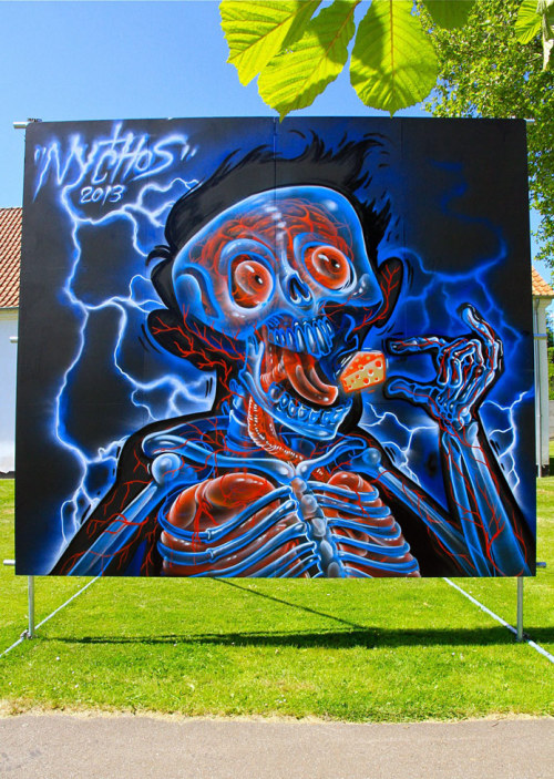 crossconnectmag:Nychos born in 1982 in Styria is an...