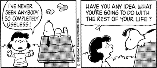 3eanuts:December 29, 1990 — see The Complete Peanuts...