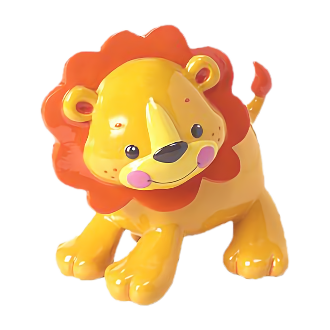 fisher price lion plush