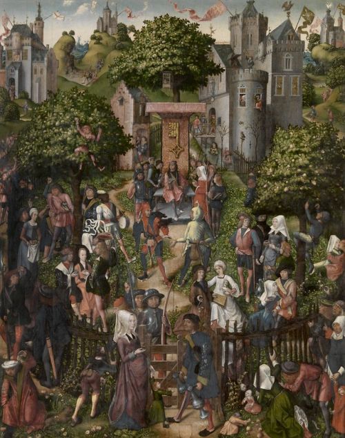 lionofchaeronea:Festival of the Archers, Master of Frankfurt,...