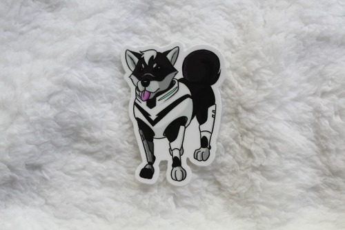 lyssartandstars:FORM PUPTRON!Puptron stickers are now on sale...