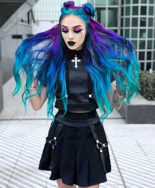 gothic makeup on Tumblr