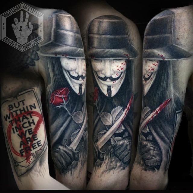 88+ Free Tattoo Ideas Vendetta HD Tattoo Images