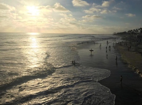 Life is good at the beach!! Cool shot of #OceansideCA by...