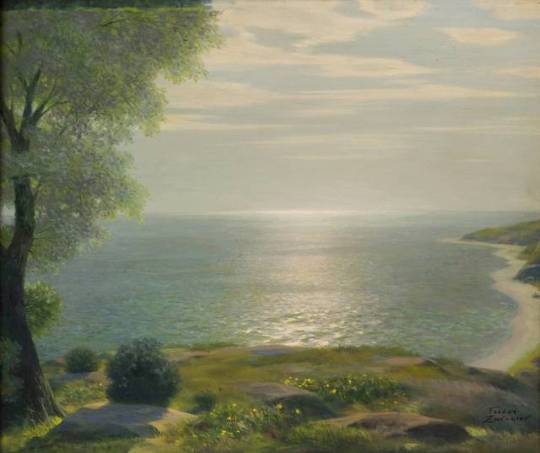 FEODOR IVANOVICH ZAKHAROV - Summer Morning by the Sea