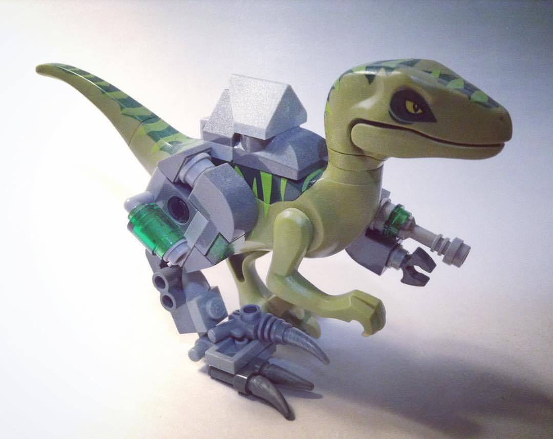 lego velociraptor pen