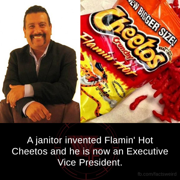 hot cheetos inventor