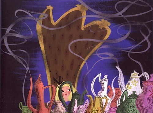 kingdomofanimation:Mary Blair, Whimsical Alice in Wonderland...