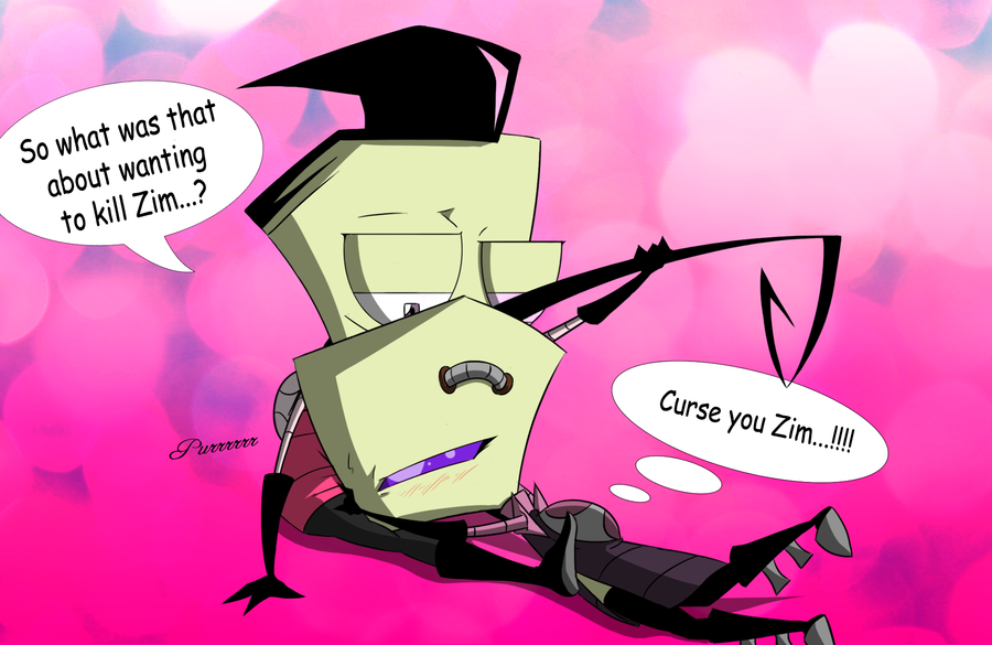 900px x 585px - Sexy Invader Zim Stuff â€” Ehemâ€¦ Tak your mouth is in ZimÂ´s ...