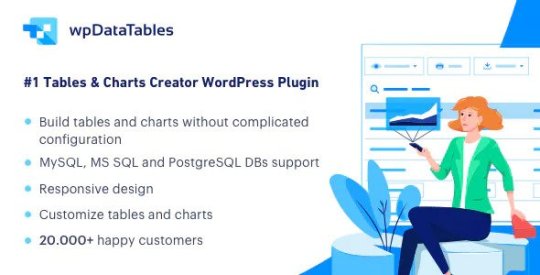 wpDataTables v2.7.2 – Tables and Charts Manager for WordPress Nulled