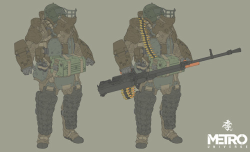 obokhan:Metro heavy armored soldierTribute for metro series