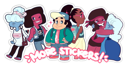 asieybarbie:SU Stickers sold out QUICK the first time around,...