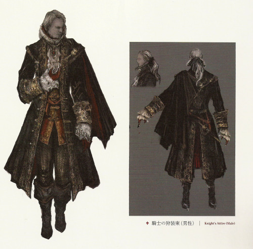 candlemaiden:Knight’s Attire & Cainhurst ArmorBloodborne...