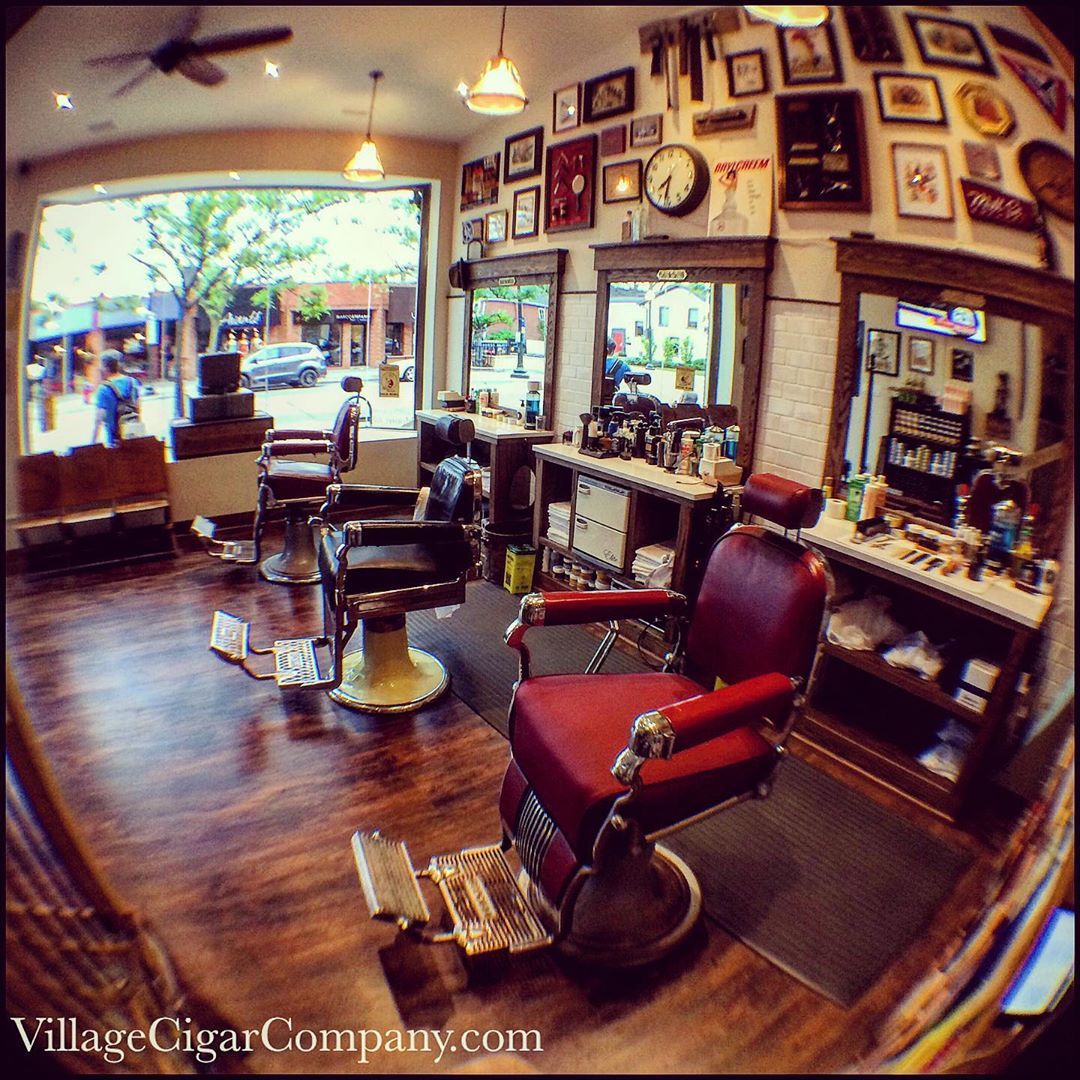 Village Cigar Company & Barbershop — The Four Drawer Executive Edge ...