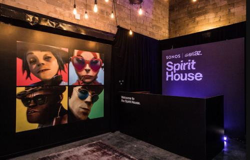 damonalbarn: Gorillaz’s Spirt House in Williamsburg