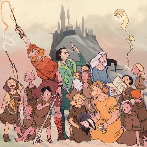 upamanyubhattacharyya:Hogwarts, class of 990 AD :) The first...