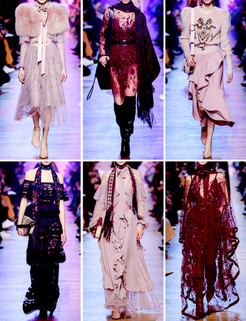 fashion-runways:ELIE SAAB at Paris Fashion Week Fall 2018