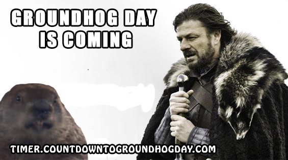 Groundhog Day is coming