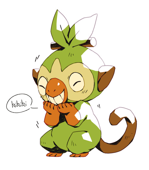 bluekomadori:Doodled all starters! Sobble even twice, because...