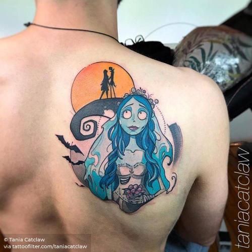 By Tania Catclaw, done in Lisboa. http://ttoo.co/p/34818 cartoon;corpse bride;facebook;film and book;medium size;patriotic;taniacatclaw;tim burton;twitter;united states of america