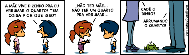 Armandinho — Tirinha original: