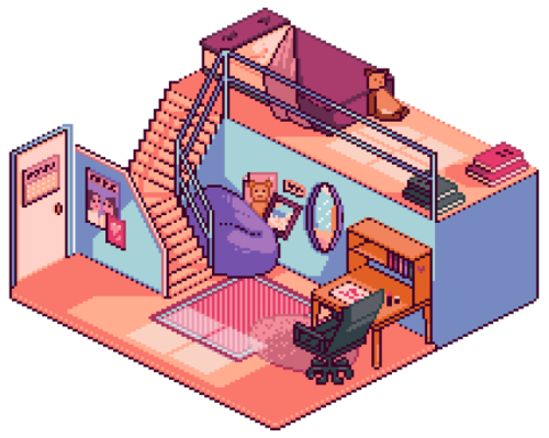 pixel art bedroom tumblr