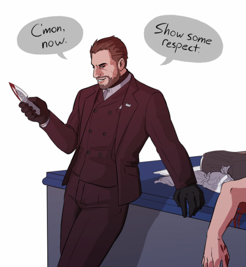 monsterpub:@alexskyline kofi’d me for the modern kings au and...