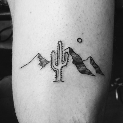 46 Free Tattoo Simple Cactus Idea Tattoo Images