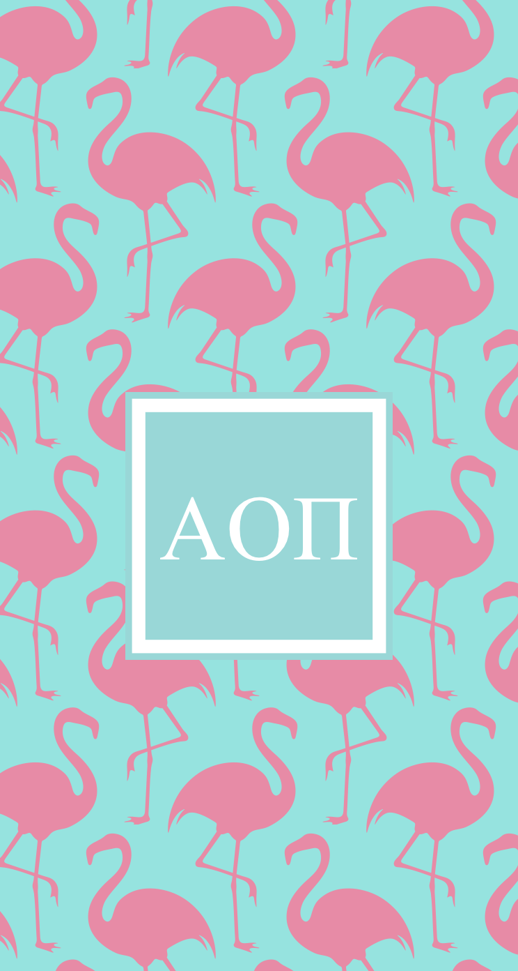 Aoii Phone Backgrounds Blue And Pink Flamingo Aoii Iphone