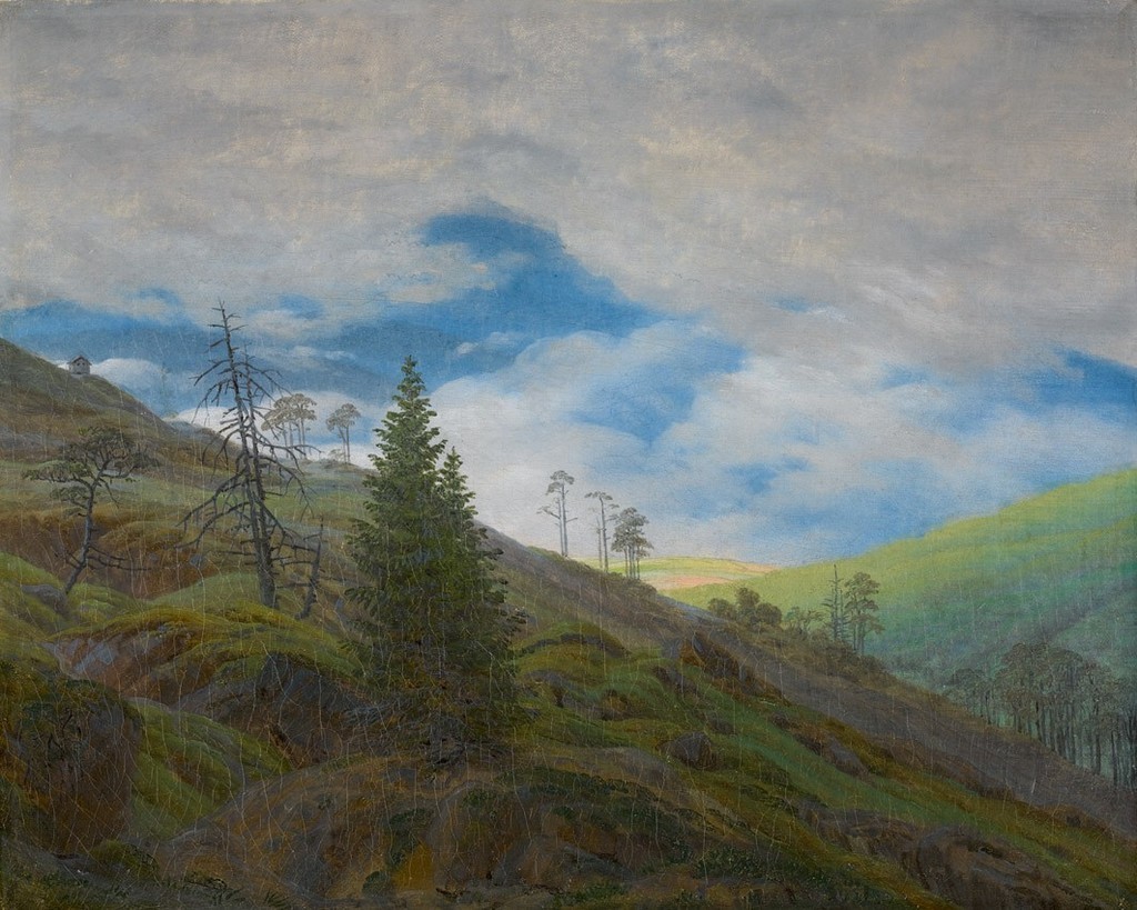 wetreesinart
Caspar David Friedrich (German, 1774-1840) - Sunburst in the Riesengebirge, N/D