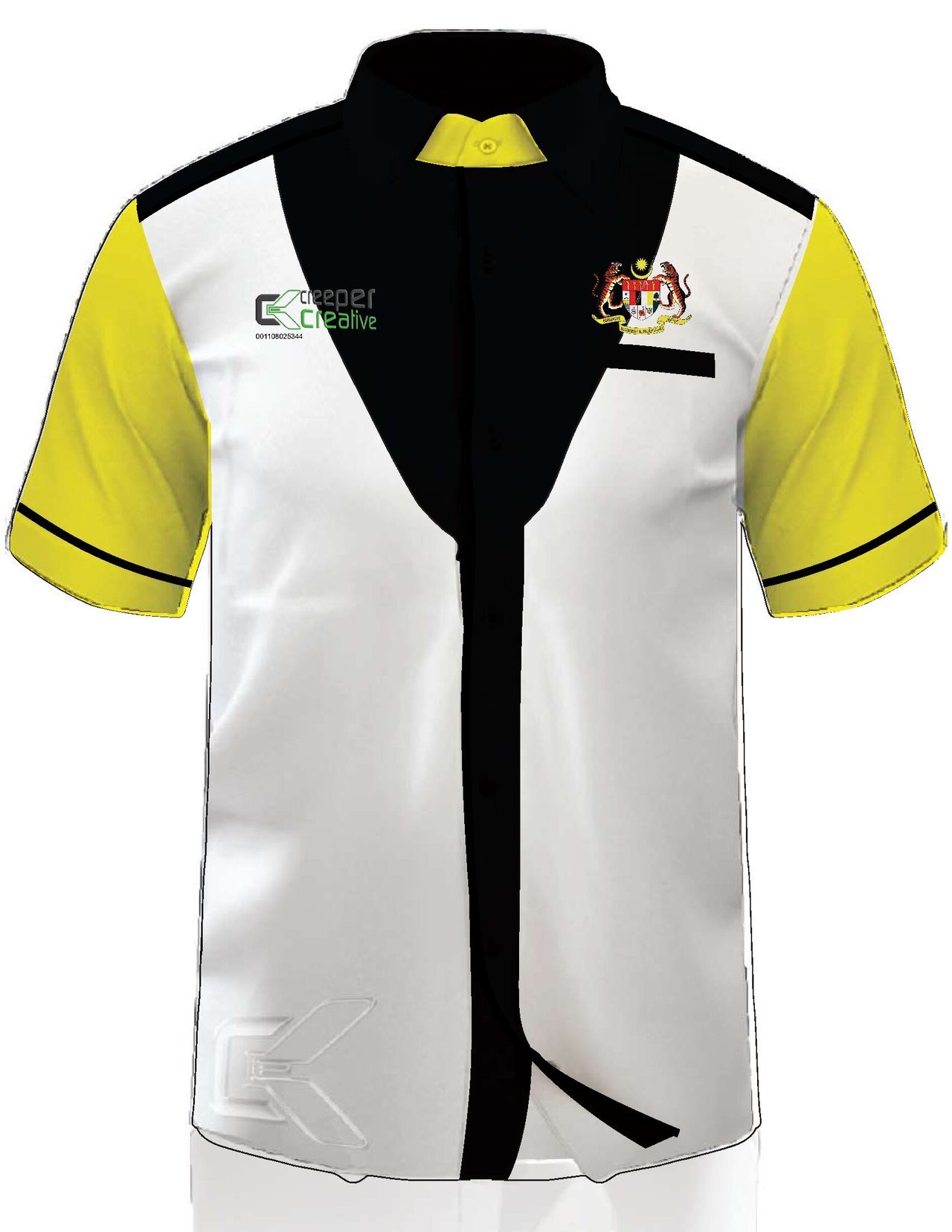 Corporate Shirt Yellow-2