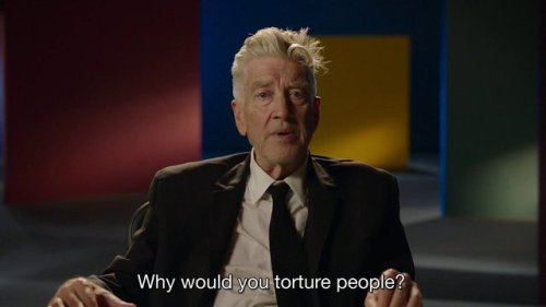 abloodymess:David Lynch on directing with kindness. 