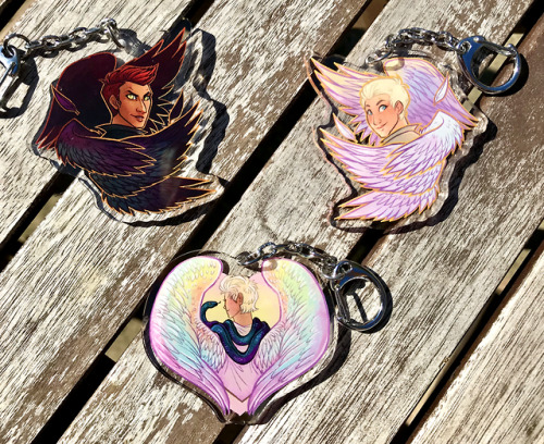 lizcoshow:My Good Omens charms are officially in and available...