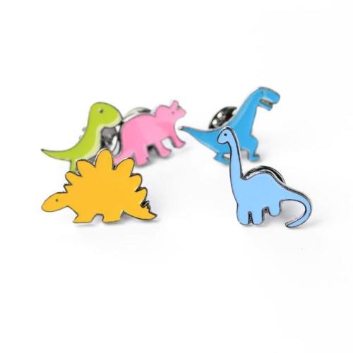 littlealienproducts:Dinosaur Pins from Dino Goods