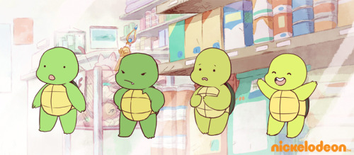 nemurism:giyamanpolka:TMNT short “ Turtles Take Time (and...