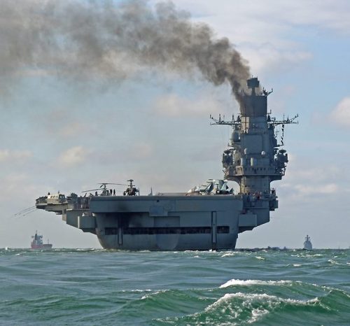 redarmyscreaming:Admiral Kuznetsov The Smoking Gallery